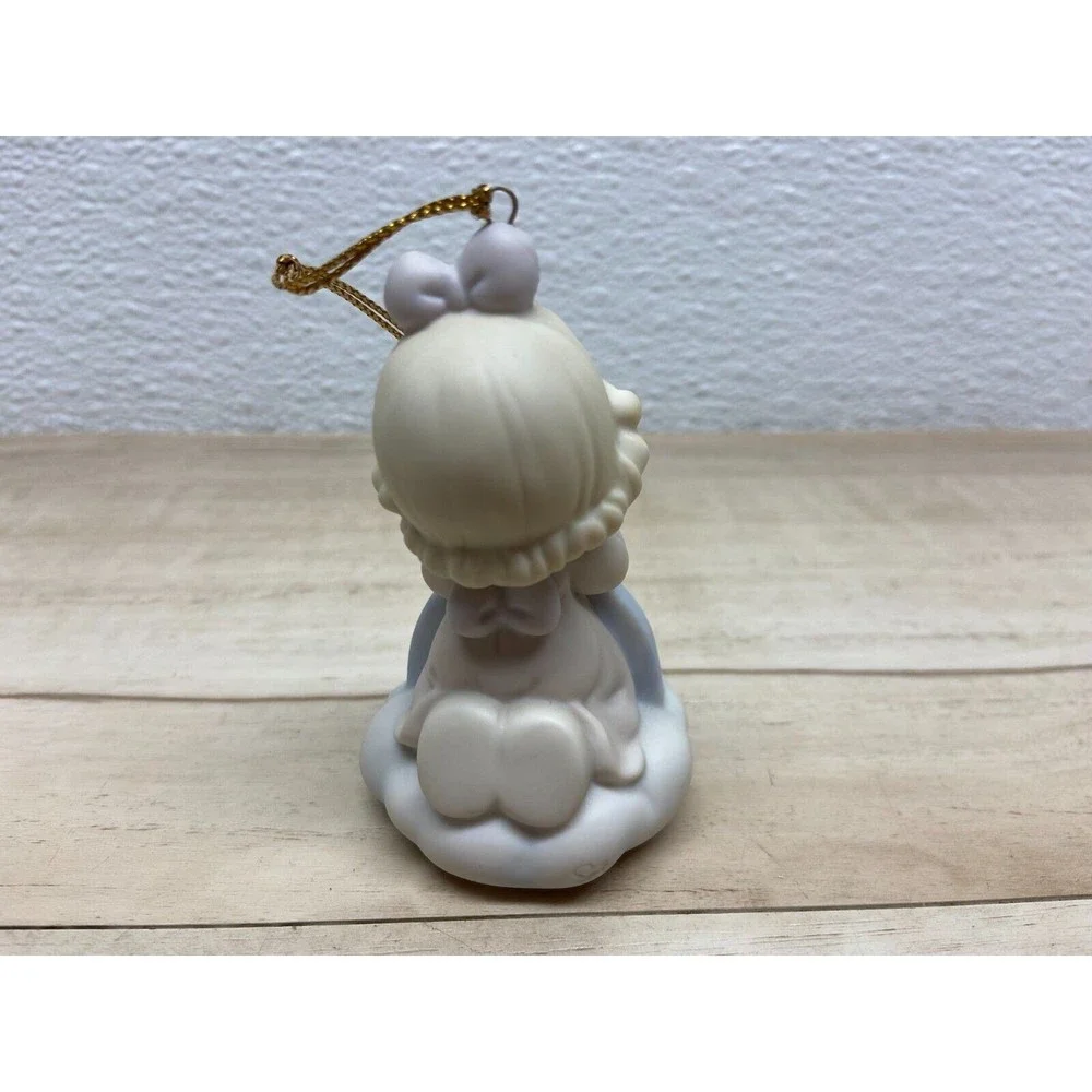 Vtg 1994 Enesco Precious Moments You Are The End Of My Rainbow Ornament Figurine